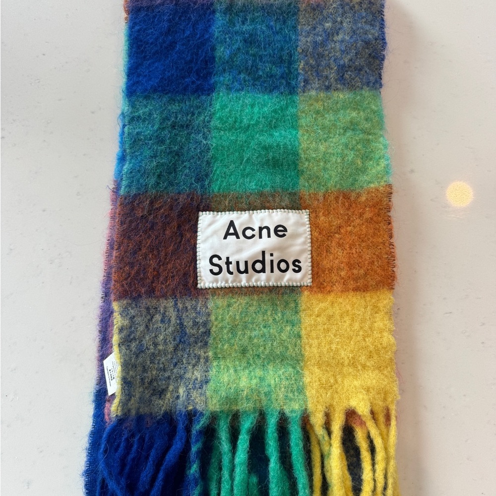 Acne Studios Limited Edition Multicolor Wool Scarf